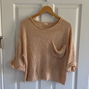 ILLA ILLA Light Tan Knit Sweater